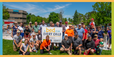 GraVoc and Connolly Brothers Sponsor 61 Beds for A Bed for Every Child